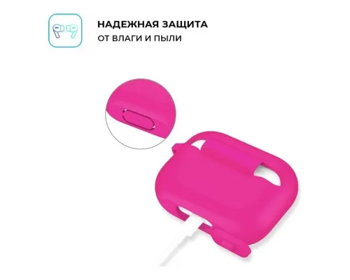 Чохол для навушників Armorstandart Silicone Case для Apple Airpods Pro Hot Pink (ARM56077)