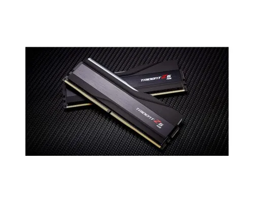 Модуль памяти для компьютера DDR5 32GB (2x16GB) 8000 MHz Trident Z5 RGB Black G.Skill (F5-8000J3848H16GX2-TZ5RK)