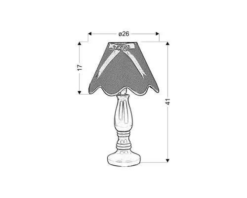 Настільна лампа Candellux 41-84378 LOLA (41-84378)