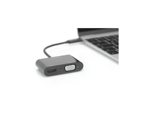 Концентратор Digitus USB-C to HDMI/VGA Full HD (DA-70858)