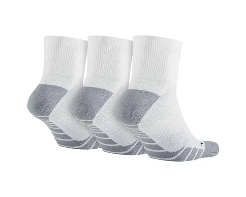 Шкарпетки Nike U NK EVRY MAX CUSH ANKLE 3PR SX5549-100 46-50 3 пари Білі (091206423168)