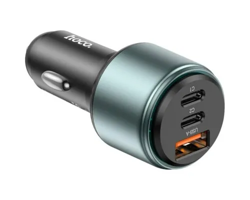Зарядний пристрій HOCO NZ9 USB-A/Type-C Black (6931474795113)