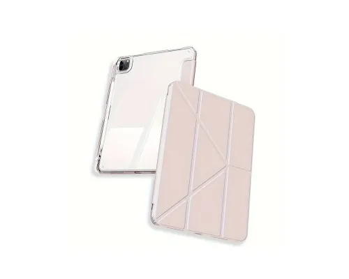 Чохол до планшета BeCover Ultra Slim Origami Transparent Apple iPad Pro 11" M4 2024 Pink (711691)