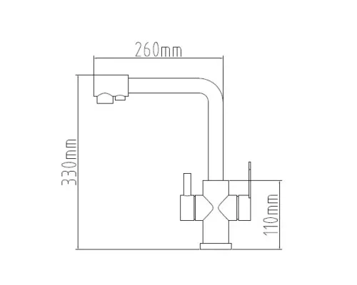 Смеситель Nett FG-33