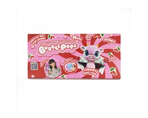 М'яка іграшка Bubble Pops Вишнева корівка 20 см (2402005/10)