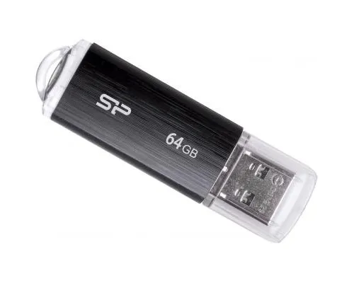 USB флеш накопитель Silicon Power 64GB Ultima U02 Black USB 2.0 (SP064GBUF2U02V1K)