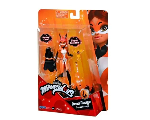 Кукла Miraculous Леди Баг и Супер-Кот S2 - Рена Руж, 12 см (50404)