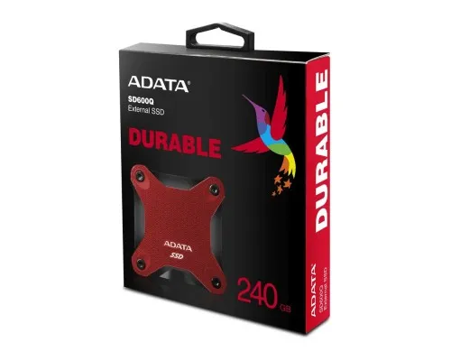 Накопитель SSD USB 3.2 240GB ADATA (ASD600Q-240GU31-CRD)