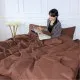 Постільна білизна MirSon Ranforce Elite 19-1217 Chocolate perla 200х220 (2200004679297)