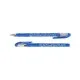 Ручка шариковая Axent Blue floral, синяя (AB1049-36-A)