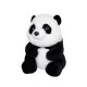 Мяка іграшка Aurora мяконабивна Панда Чорно-біла 31 см (210500A)