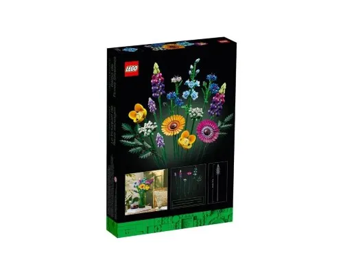 Конструктор LEGO Icons Букет польових квітів 939 деталей (10313)