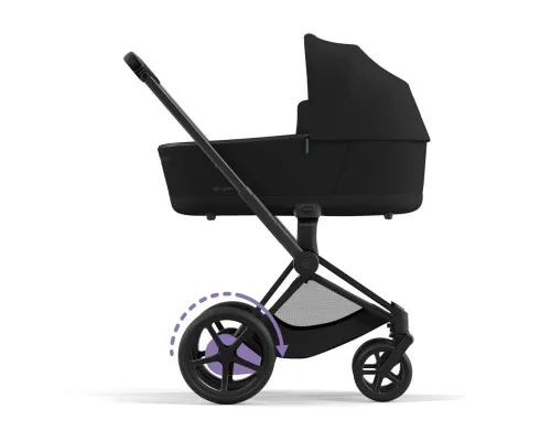 Шасі для коляски Cybex ePriam New Generation 2022 (Matt Black) (521002365)