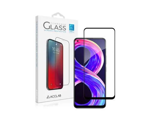 Стекло защитное ACCLAB Full Glue Realme 8 Pro (1283126523212)