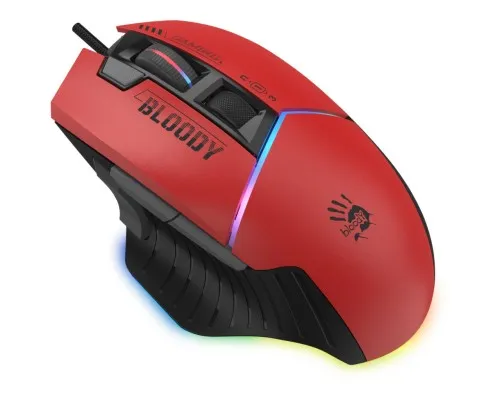 Мышка A4Tech Bloody W95 Max RGB Activated USB Sports Red (Bloody W95 Max Sports Red)