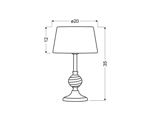 Настольная лампа Candellux 41-95046 FERO (41-95046)