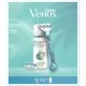 Набір косметики Gillette Станок для гоління Venus Smooth + 2 змінних леза + Гель для гоління Satin Care Алое Вера 75 мл (8700216077217)