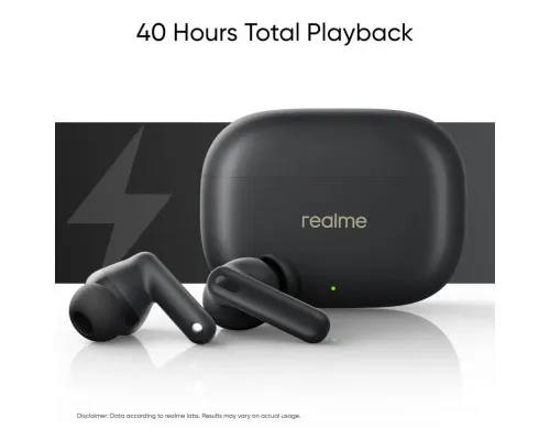 Навушники realme Buds T300 Stylish Black (631209000025)