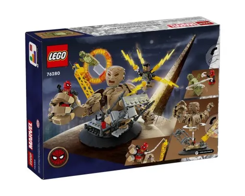 Конструктор LEGO Super Heroes Человек-Паук vs. Песчаный человек: Решающая битва 347 деталей (76280)