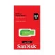 USB флеш накопичувач SanDisk 32GB Cruzer Blade Green USB 2.0 (SDCZ50C-032G-B35GE)