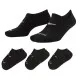 Шкарпетки Nike U NK EVERYDAY PLUS CUSH FOOTIE DH5463-904 34-38 3 пари Чорні (195242756911)