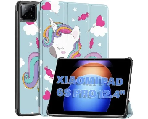 Чохол до планшета BeCover Smart Case Xiaomi Pad 6S Pro 12.4" Unicorn (711089)