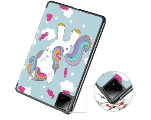 Чохол до планшета BeCover Smart Case Xiaomi Pad 6S Pro 12.4" Unicorn (711089)