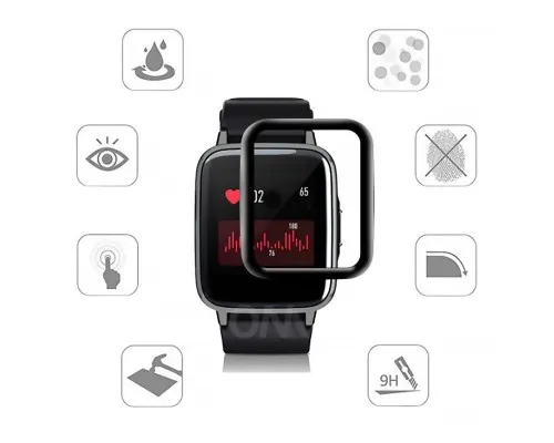 Пленка защитная BeCover Xiaomi Haylou Smart Watch LS01 Black (706039)