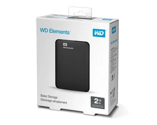 Внешний жесткий диск WD 2.5 2TB (WDBU6Y0020BBK-WESN)