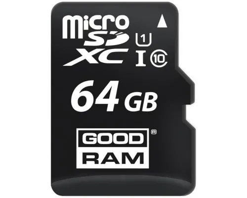 Карта пам'яті Goodram 64GB microSDXC Class 10 (M1AA-0640R12)
