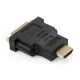 Переходник HDMI AM to DVI 24+5 F Vinga (VCPAHDMIM2DVIFBK)