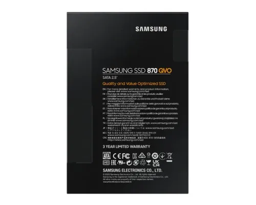 Накопитель SSD 2.5 2TB Samsung (MZ-77Q2T0BW)