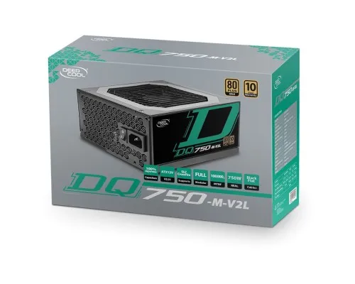 Блок живлення Deepcool 750W (DQ750-M-V2L)
