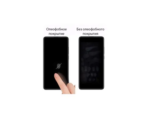 Скло захисне Drobak OnePlus 8 Lite Full Cover Full Glue (Black) (222220) (222220)