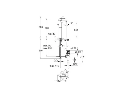 Смеситель Grohe BauLoop (32856000)