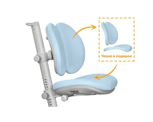 Дитяче крісло Mealux Ortoback Duo Plus Blue (Y-510 KBL Plus)