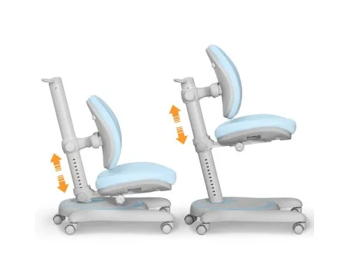 Дитяче крісло Mealux Ortoback Duo Plus Blue (Y-510 KBL Plus)