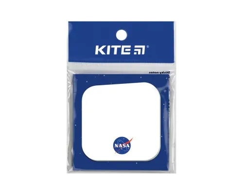 Бумага для заметок Kite с клейким слоем NASA cat 70х70 мм, 50 листов (NS22-298)