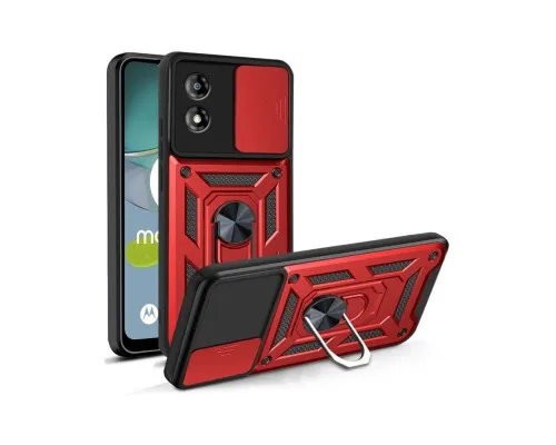 Чохол до мобільного телефона BeCover Military Motorola Moto E13 Red (709104)