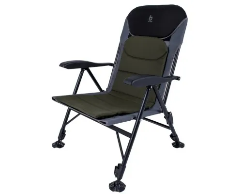 Кресло складное Bo-Camp Pike Black/Grey/Green (1204110)