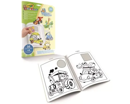 Набір для творчості Crayola Mini Kids Розмальовка Транспорт 32 ст. (25-6938)