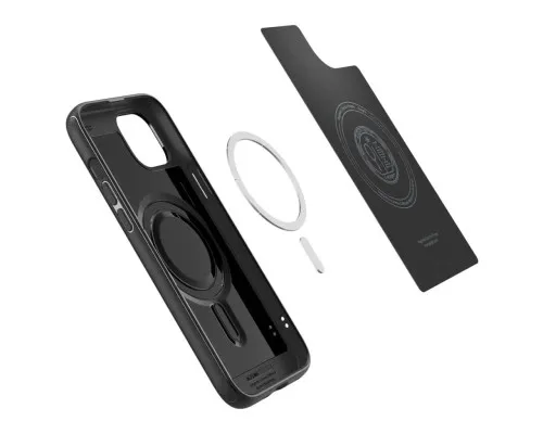 Чехол для мобильного телефона Spigen Apple iPhone 15 Plus Mag Armor MagFit Matte Black (ACS06671)
