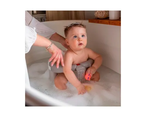 Сидіння у ванну Ok Baby Crab з присосками, сірий (38712300)