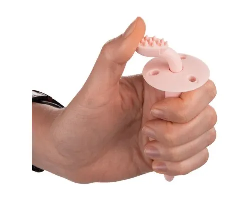 Дитяча зубна щітка Canpol babies з обмежувачем - рожева (51/500_pin)