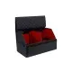 Сумка-органайзер EVAtech ECO M 30x30x50 см чорна з синьою ниткою (EHECEMBLBR)