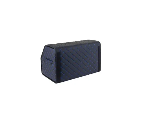 Сумка-органайзер EVAtech ECO M 30x30x50 см чорна з синьою ниткою (EHECEMBLBR)