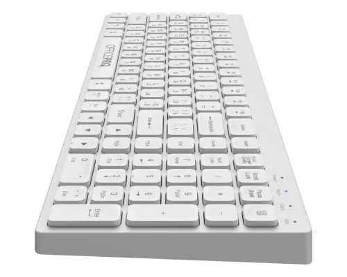 Клавіатура OfficePro SK985W Wireless/Bluetooth White (SK985W)