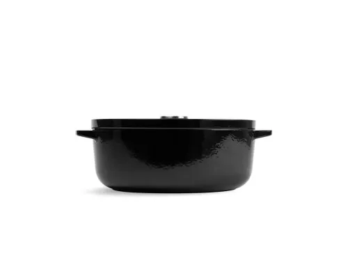 Гусятница KitchenAid Cast Iron 30 см 5,6 л Чорна (CC006064-001)