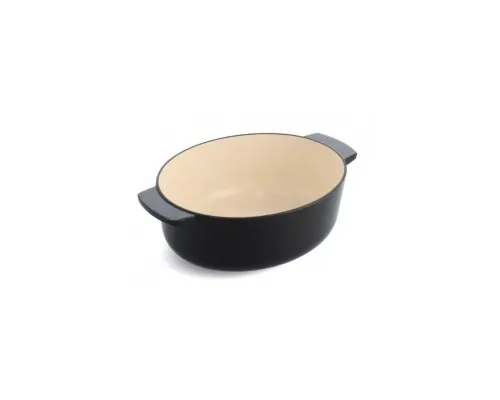 Гусятница KitchenAid Cast Iron 30 см 5,6 л Чорна (CC006064-001)