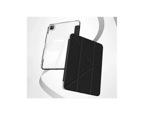 Чохол до планшета BeCover Ultra Slim Origami Transparent Apple iPad Pro 12.9 2020/2021/2022 Black (711694)